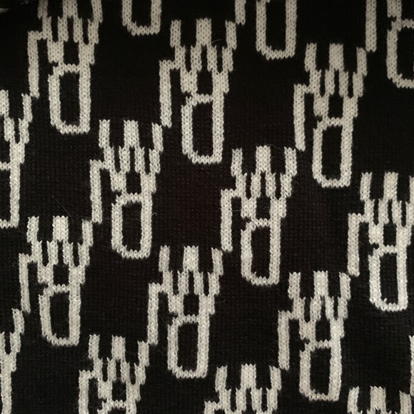 WE11DONE Off White WD1 Cardigan- Ivory: Size Medium: this may be a sample. - Picture 7 of 14